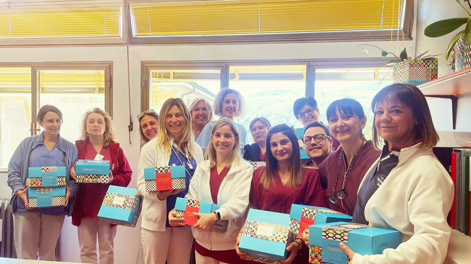 Le colombe di chef Cannavacciuolo agli operatori sanitari degli ospedali del VCO